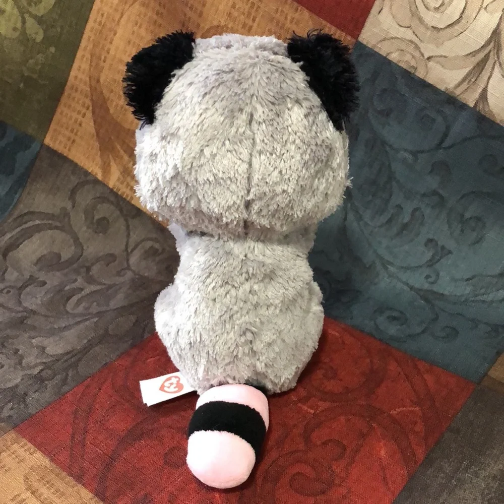🛍️5/$20🛍️TY Racoon 🦝 “Rocco” - Picture 3 of 4